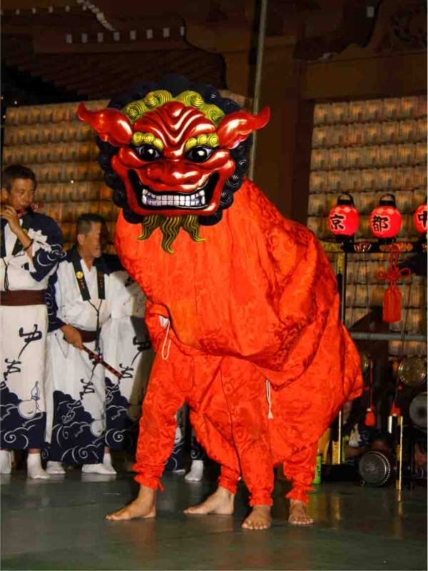 Creation of Japanese lion dance-Shishimai: Step 3